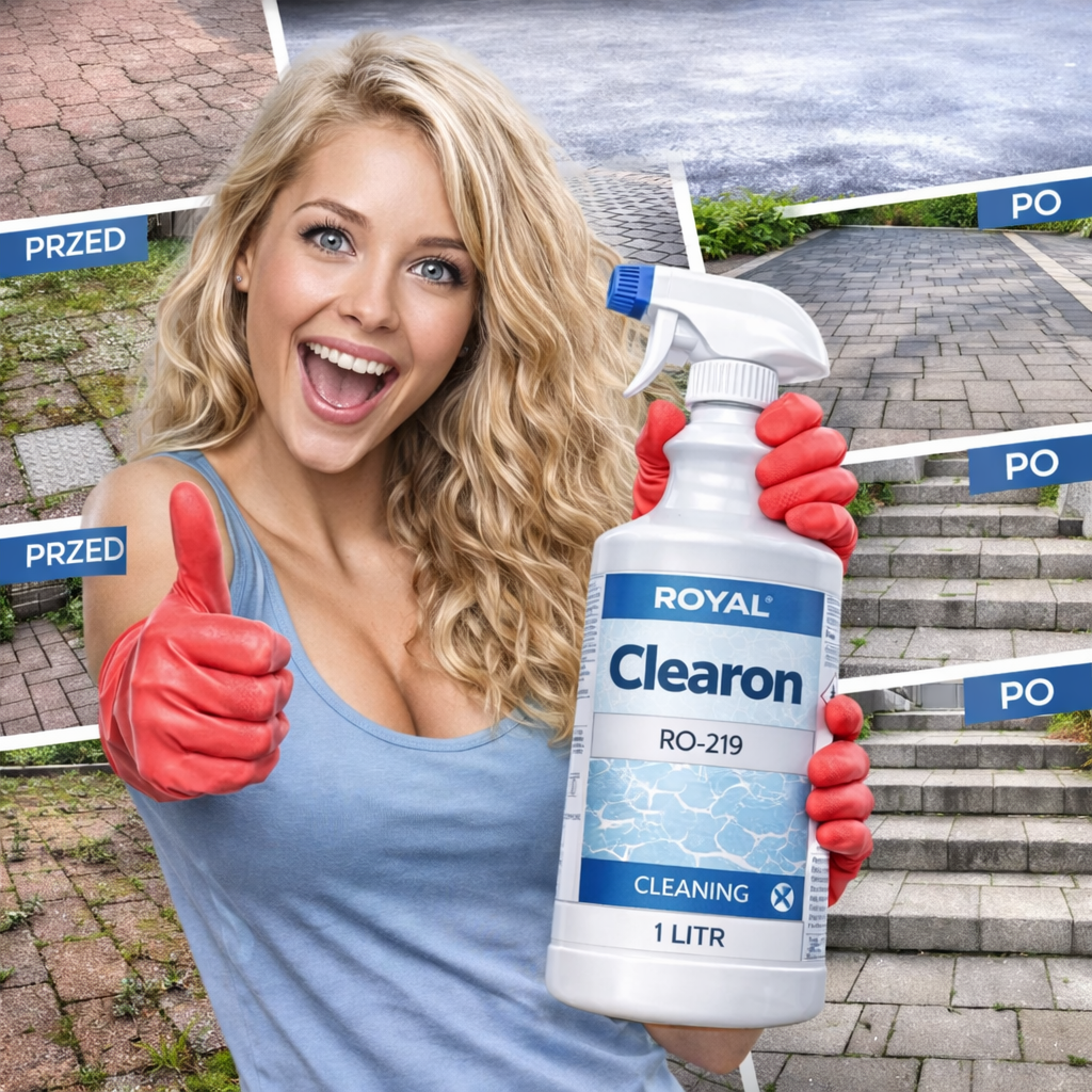 Clearon - Skuteczne czyszczenie kostki brukowej bez szorowania - obrazek 5