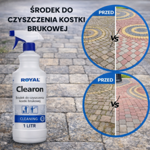 Clearon - Skuteczne czyszczenie kostki brukowej bez szorowania